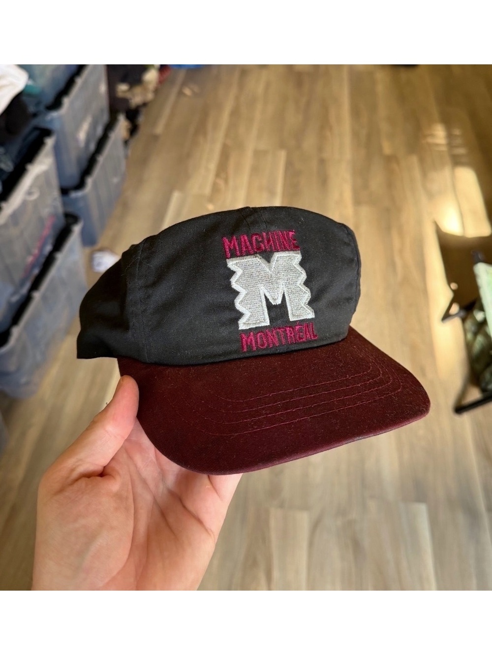 RARE Vintage 1991 Machine Montreal Football Team Hat